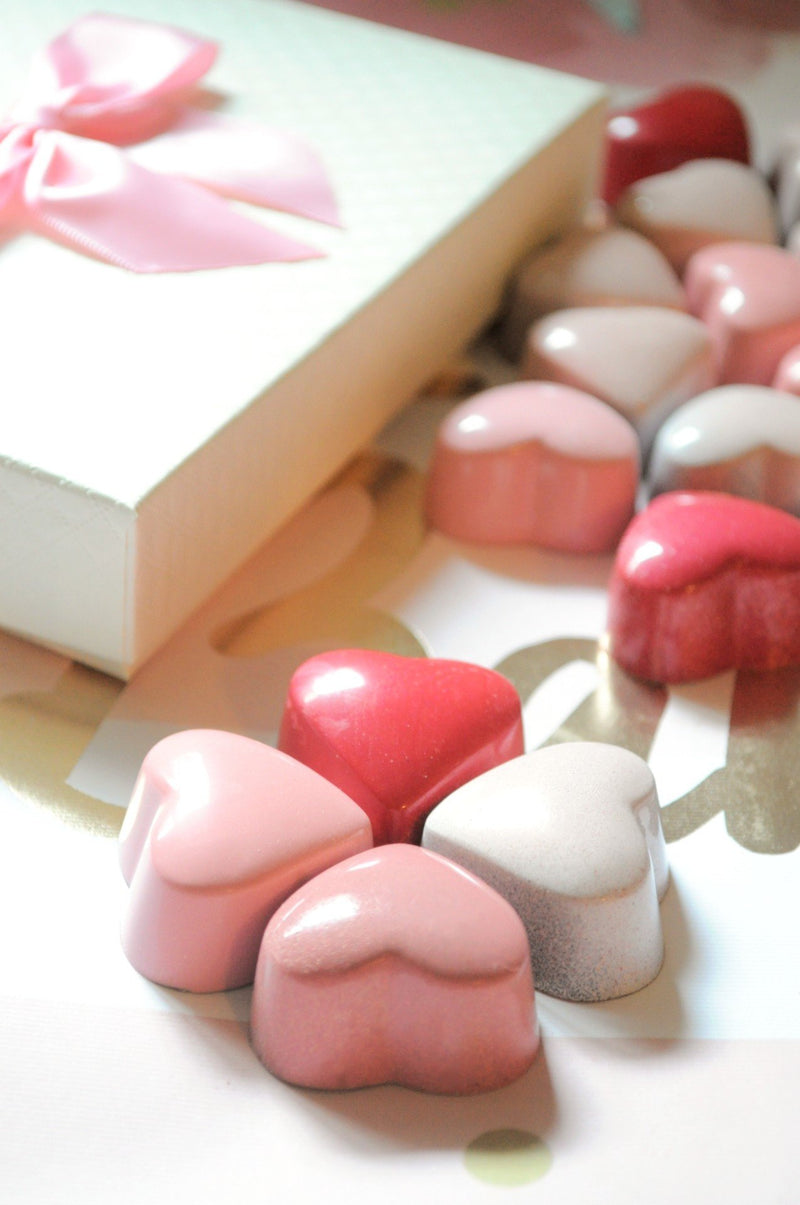 Box of 9 Hearts "VALENTINE'S DAY"-Chocolates-ZAM ARTISAN CHOCOLATES