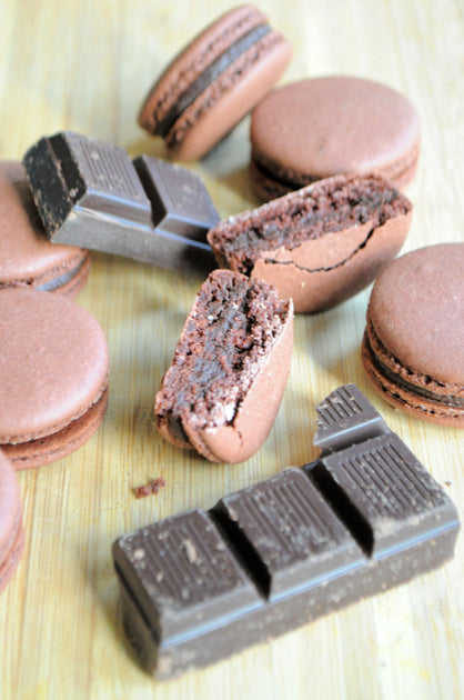 Box of 12 Chocolate Macarons