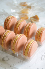20 pieces Salted Caramel French Macarons-Macarons-ZAM ARTISAN CHOCOLATES